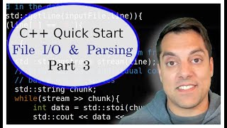 C Quick Start Part 34 Read write and parse filesfstream string amp stringstream in 31 min [upl. by Philippa]