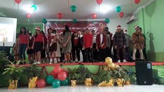 Natal bersama SMP Santa Maria Monica Bekasi [upl. by Ycniuq663]