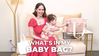 WHATS IN MY BABY BAG  Jessy Mendiola [upl. by Rocray86]