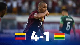 Eliminatorias  Venezuela 41 Bolivia  Fecha 15 [upl. by Smallman421]