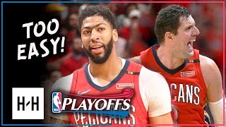 Nikola Mirotic 30 Pts amp Anthony Davis 28 Pts Full Game 3 Highlights vs Blazers 2018 Playoffs  CRAZY [upl. by Moreta]