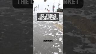 How hurricane season impacts the labor market shorts [upl. by Odlabu264]