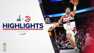 Highlights Washington Wizards at Atlanta Hawks  111524 [upl. by Hector]