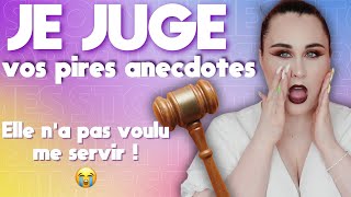 JE JUGE VOS PIRES ANECDOTES  ENORME [upl. by Nnylrats]