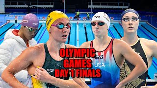 2024 OLYMPIC GAMES  Swimming Day 1 Finals LIVE [upl. by Ena]