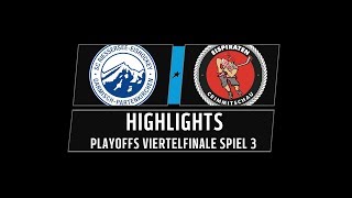 DEL2 Highlights Playoffs Viertelfinale Spiel 3  SC Riessersee vs Eispiraten Crimmitschau [upl. by Alane]