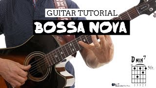 Bossa Nova Guitar Tutorial  Easy Latin Rhythm Lesson  4k [upl. by Ennairam]