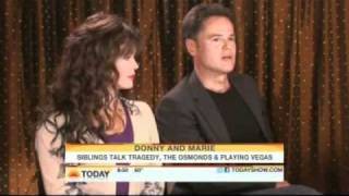 Donny amp Marie Osmond  The Today Show [upl. by Culberson497]