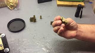 Processing 9mm brass part 4 [upl. by Eilyr]