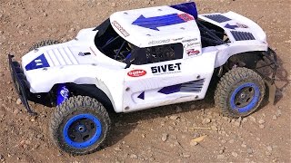 RC ADVENTURES  LARGE SCALE RC 15 Gas POWER Custom Losi 5T 4x4 Overview [upl. by Kayley801]