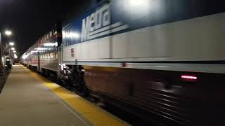 Metra 77 and metra 90 f59phi double header at PC [upl. by Fennelly]