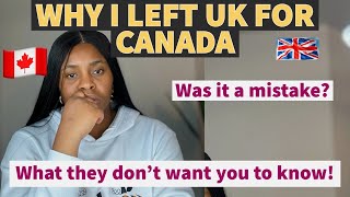 FROM UK TO CANADA THE BIGGEST SURPRISES I FACED  UK VS CANADA WHICH IS REALLY BETTER  Ft LEMFI [upl. by Aerised515]