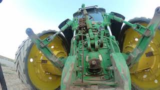 John Deere 8420t steering problems [upl. by Enrobyalc]