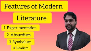 Features of Modern Literature  Characteristics of Modern Literature  Englitlan [upl. by Nwahsud716]