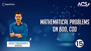 পরিবেশ রসায়ন ১৫  Mathematical Problems on BOD COD [upl. by Vada]