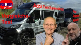 Vergleich der HubbettKastenwagen Adria 640 SGX gegen Pössl Revolution [upl. by Mecke]