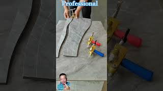 Professional Titling Tiler Laying Tiles Expert Tiling New Tools tiletools tilingwork [upl. by Onitrof803]