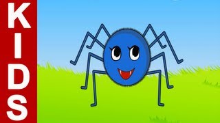 Incy Wincy Spider  Kids Songs amp Nursery Rhymes With Lyrics English [upl. by Enileuqcaj]