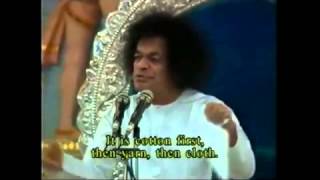 SaiBabaspeech Sathya Sai Baba speech  important [upl. by Ayot]