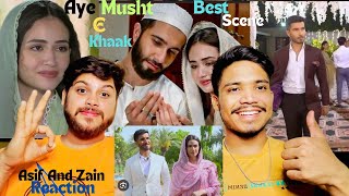 🇮🇳Indian Reaction On Aye Musht E Khaak Best Scene  Feroze Khan  Sana Jawed [upl. by Suivatnad]