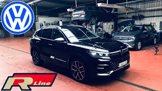 VOLKSWAGEN TIGUAN R LINE 2024 🔥🔥🔥🔥 volkswagen tiguan vwtiguan suv carreview vw 2024vw rline [upl. by Lear414]