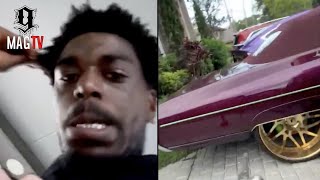 Kodak Black Shows Off Multiple Cars Parked Around His House 🚘 [upl. by Rowan614]