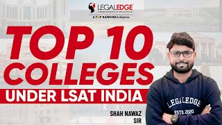 Top 10 Law Schools through LSAT India  LSAT Top Colleges [upl. by Anerom828]