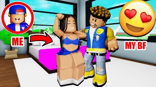 Pretending To Be A ODER GIRL In BROOKHAVEN To See If My BOYFRIEND Will Cheat Roblox Brookhaven RP [upl. by Froehlich980]