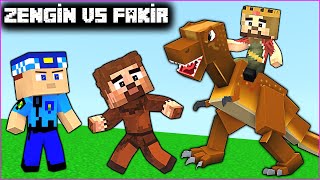 ZENGİN VE FAKİR  Zamanda Yolculuk  Minecraft Animasyon [upl. by Zobe]