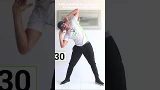 8 Minute Arm amp Leg Exercises At Home For Slim Arms [upl. by Leiahtan]