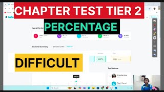 🎯Testbook Quants ChapterTest Tier 2Percentage sscnew testbook ssccglmaths [upl. by Ahtera]