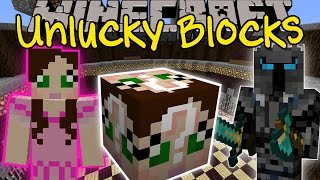 Minecraft GAMINGWITHJEN UNLUCKY BLOCK CHALLENGE GAMES  Lucky Block Mod  Modded MiniGame [upl. by Neelahtak]