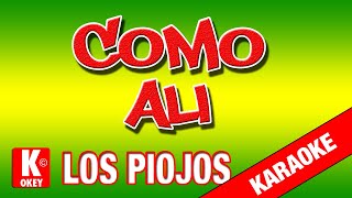 🎤 Karaoke COMO ALI Los Piojos lospiojos karaokelatino rocknacional [upl. by Haydon]