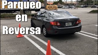 COMO ESTACIONAR UN AUTO EN REVERSA CORRECTAMENTEPARQUEO EN RETROCESO [upl. by Eelam]