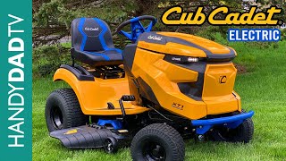 Cub Cadet XT1 LT42e Electric Lawn Tractor 2021 Review [upl. by Dlonra]