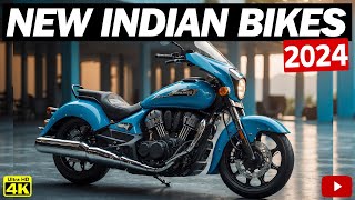 Top 7 New Indian Motorcycles For 2024 [upl. by Geaghan896]