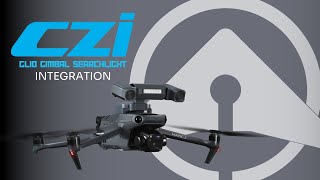 CZI GL10 Spotlight Integration with DroneSense [upl. by Annelg]