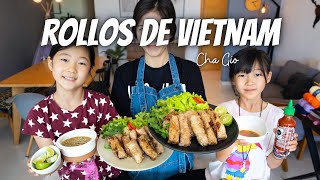 Rollitos de Primavera Vietnamita Cha GioㅣRollo Primavera de Vietnam [upl. by Aidnis261]