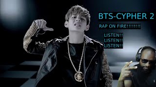 BTS Cypher PT2 Triptych FIRST REACTION [upl. by Assej789]