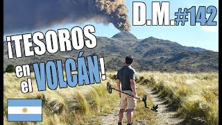 ¡Busco TESOROS en un VOLCÁN ¡¡En ARGENTINA 🇦🇷 Con detector de metales  Detección Metálica 142 [upl. by Animor]