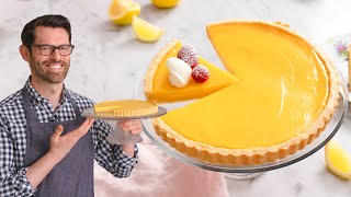 Classic Lemon Tart Recipe [upl. by Lonyer686]