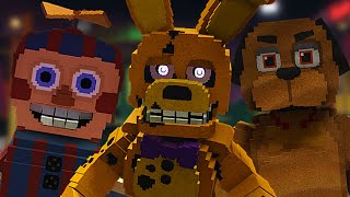 How to Get FNAF Movie Spring Bonnie Badge in Roblox FNAF [upl. by Asli]