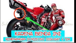 Ducati Dituding Pakai Komponen Ilegal Kemenangan Dovizioso Digugat [upl. by Kiran]