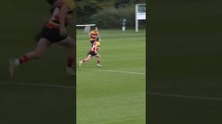 Perfectly executed chip and chase from Bishop’s Stortford’s flyhalf in National League 1 👏 [upl. by Eniahs]