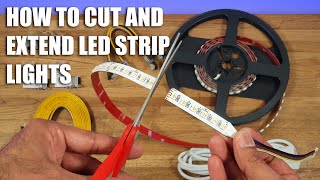 Converting fluorescent 12 volt RV lights to LED strip lights  RV Howto [upl. by Woodring]