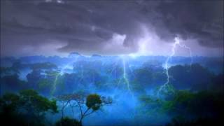 Thunderstorm sound in Amazonas Rainforest  relax sleep [upl. by Ennaul]