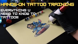 Handson Tattoo Training 1 Everything You Need to Know to Tattoo [upl. by Margo854]