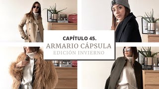 ARMARIO CÁPSULA Edición Invierno🧣🧥⎪Abrigos jerséis y complementos de invierno⎪ Andrea Vernengo [upl. by Kcirddor]