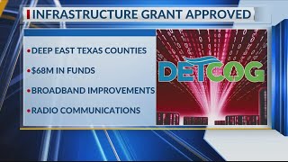 Texas Land Commissioner announces 68 million for Deep East Texas infrastructure [upl. by Oiramel636]