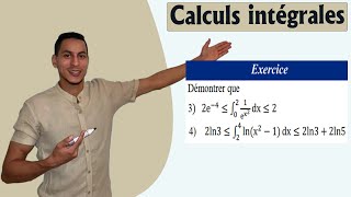 calcul intégral 2 bac exercices  lintégrale et lordre  intégrale et ordre [upl. by Arney]